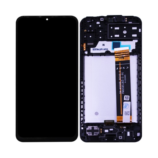 Touch+Display+Frame Samsung Galaxy A13 4G/A135 Service Pack Black Touch+Display+Frame Samsung Galaxy A13 4G/A135 Service Pack Black